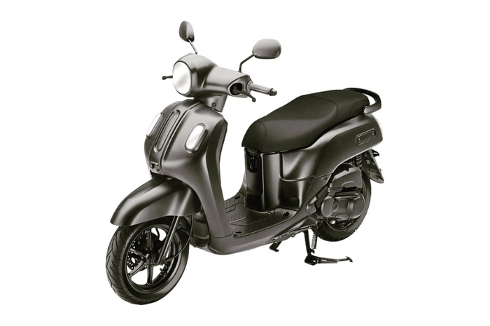 Gambar paten motor matic baru Yamaha bocor, siap rilis untuk jegal Honda Scoopy dan Vespa.