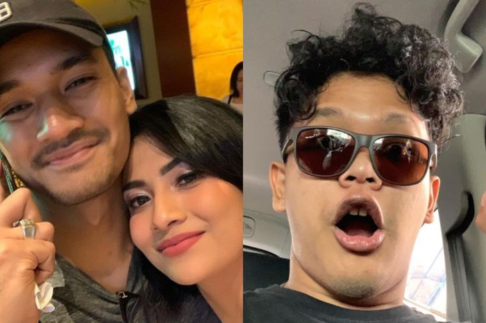 Kolase foto Vanessa Angel dan Bibi Andriansyah (kiri), sopir Vanessa Angel, Tubagus Joddy (kanan).