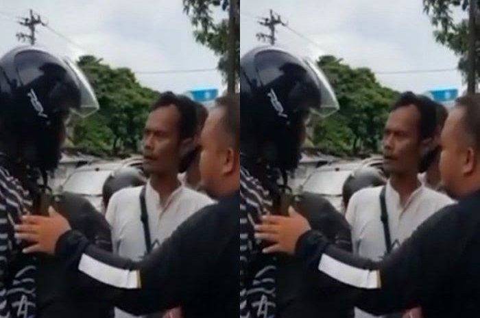 Debt collector keroyokan ciduk pemotor Honda PCX dikira motor nunggak.
