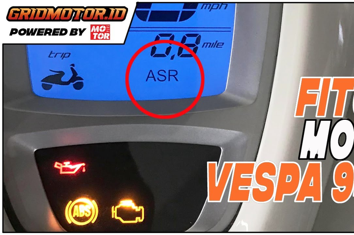 Ternyata Vespa 964 punya fitur keselamatan canggih seperti yang tersemat di motor gede alias moge.  