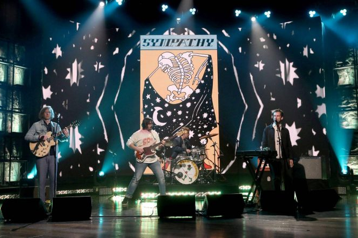 Penampilan penuh amarah dari Parquet Courts di The Ellen DeGeneres Show, 12 Januari 2022
