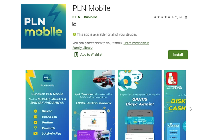 Aplikasi PLN Mobile