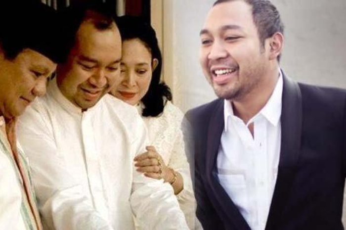 Didit Prabowo bersama kedua orang tuanya yakni Prabowo Subianto dan Titiek Soeharto
