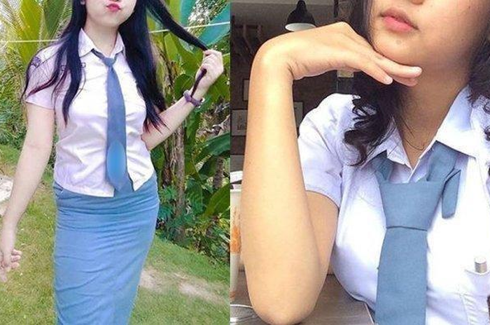 Ilustrasi siswi SMA
