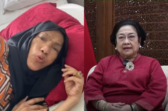 Megawati mendengar permintaan Dorce Gamalama.