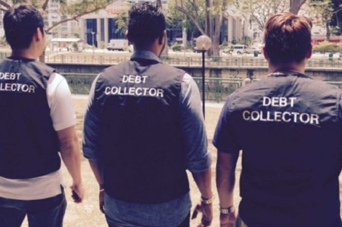 Ilustrasi debt collector.
