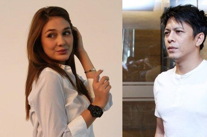 Luna Maya dan Ariel NOAH. 