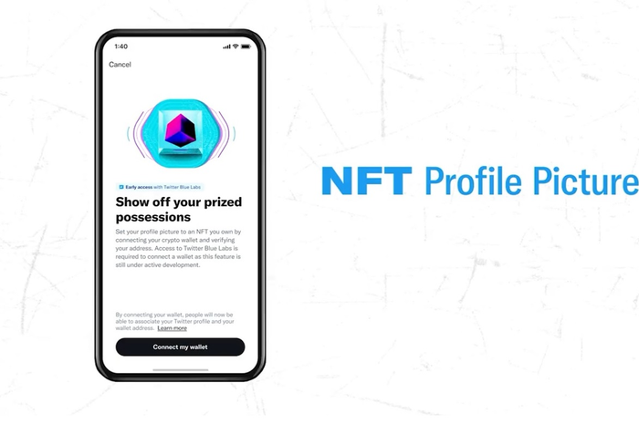 Foto profil NFT di Twitter