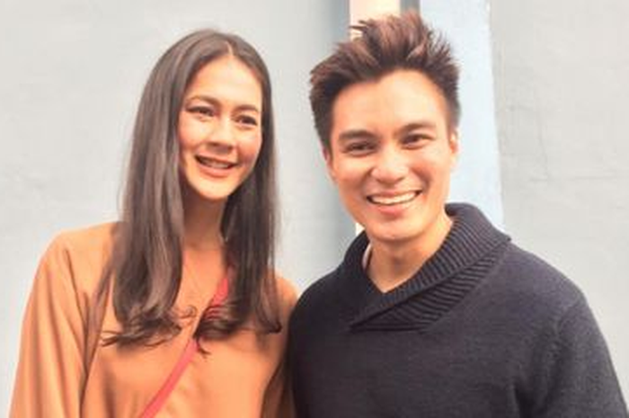 Paula Verhoeven dan Baim Wong.