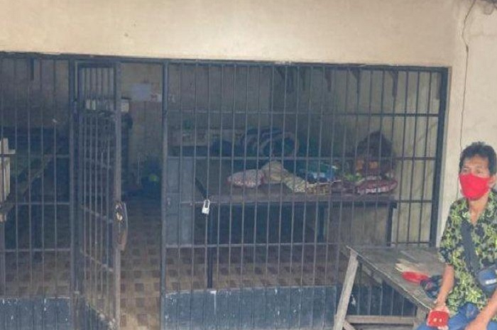 Foto salah satu ruangan penjara milik bupati Langkat nonaktif Terbit Rencana Peranginangin. 