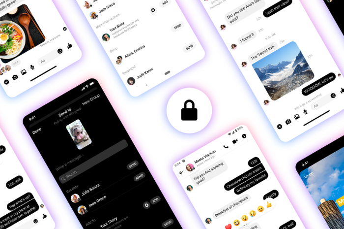 Enkripsi end-to-end di Messenger