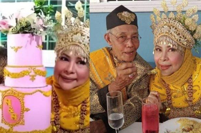 Mak Wan menikah pria 71 tahun 