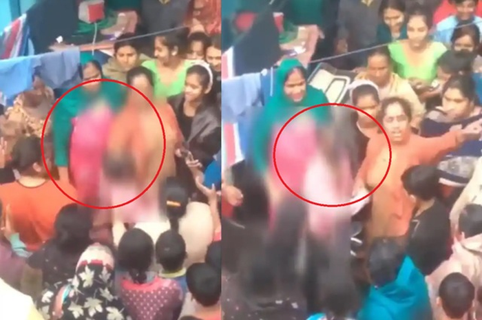 Gadis ini diarak hingga diperkosa ramai-ramai
