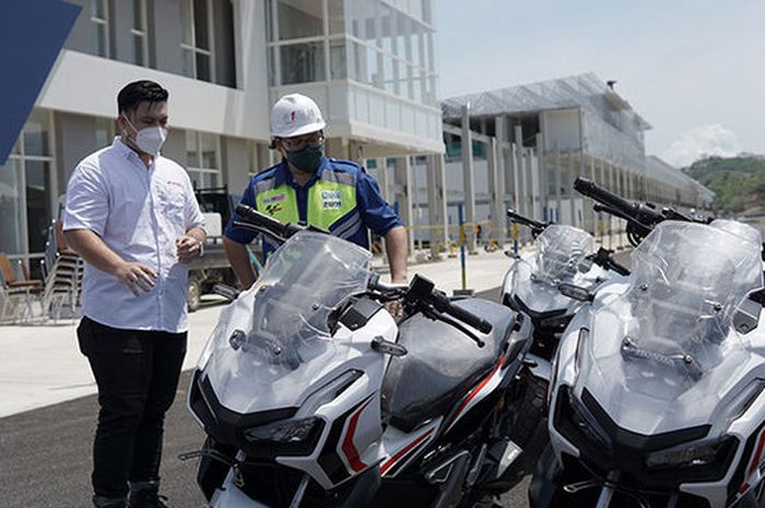 Honda ADV 150 jadi motor operasional Sirkuit Mandalika saat MotoGP Indonesia 2022.