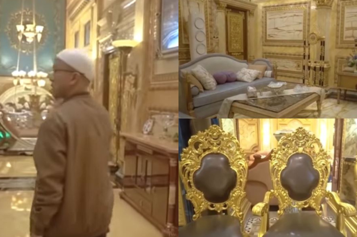 Rumah lapis emas di Palu