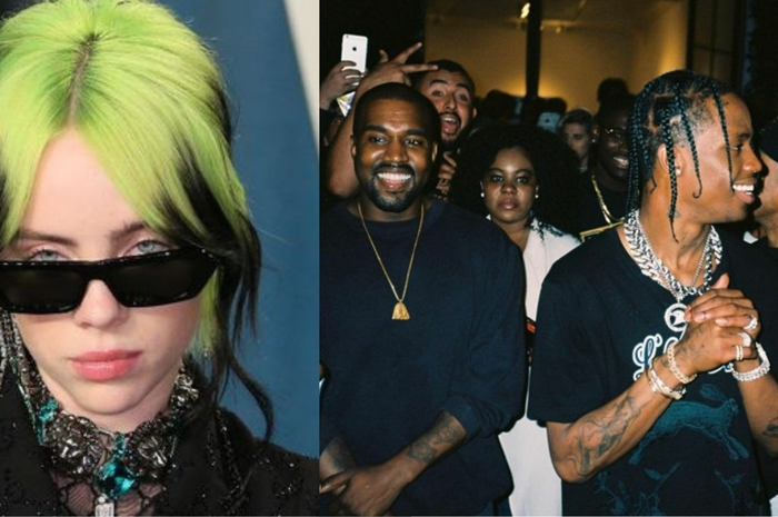 Billie Eilish VS Kanye West dan Travis scott