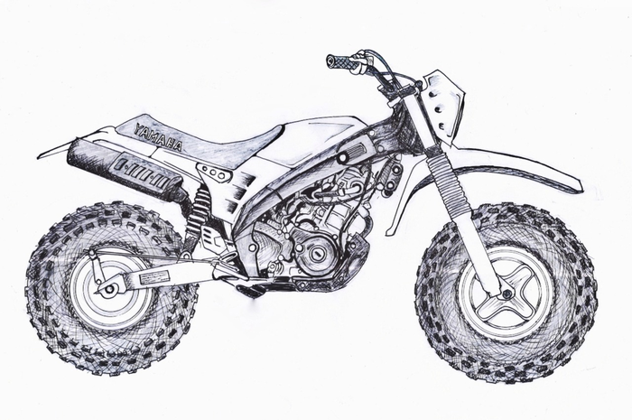 Yamaha XSR 155 Bertema Big Wheels