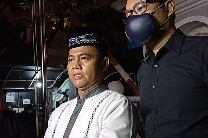 Haji Faisal saat ditemui di kediaman mendiang Vanessa Angel di kawasan Srengseng, Jakarta Barat, Sabtu (12/2/2022).