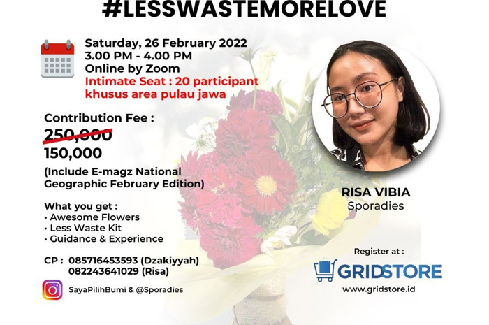 Online Workshop #LessWasteMoreLove