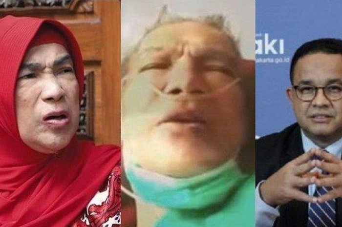 Dorce Gamalama dan Anies Baswedan.