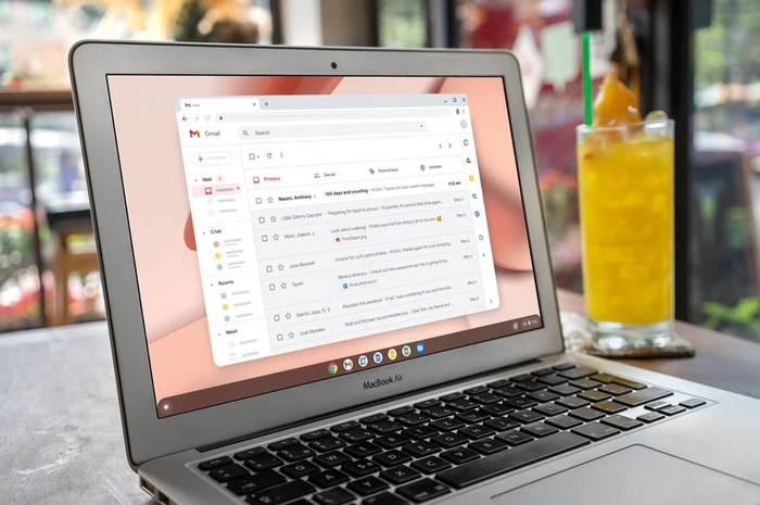 Chrome OS Flex di MacBook Air