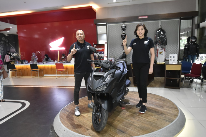 Wahana siap pasarkan skutik premium All New Honda Vario 160.