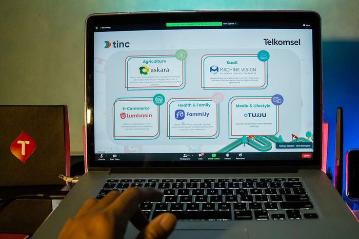 5 startup dalam Tinc Batch 7 Telkomsel