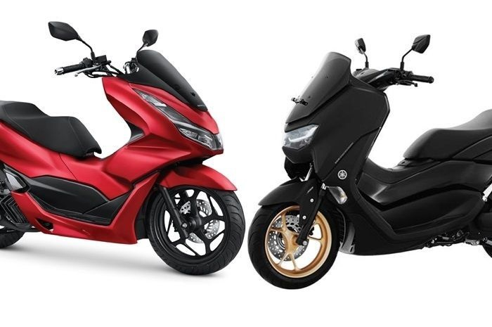 Segini harga satu set lampu LED motor Yamaha NMAX dan PCX, lebih murah yang mana?