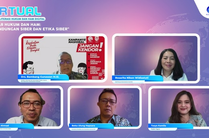 Peluncuran forum digital FIRTUAL dari Kominfo.