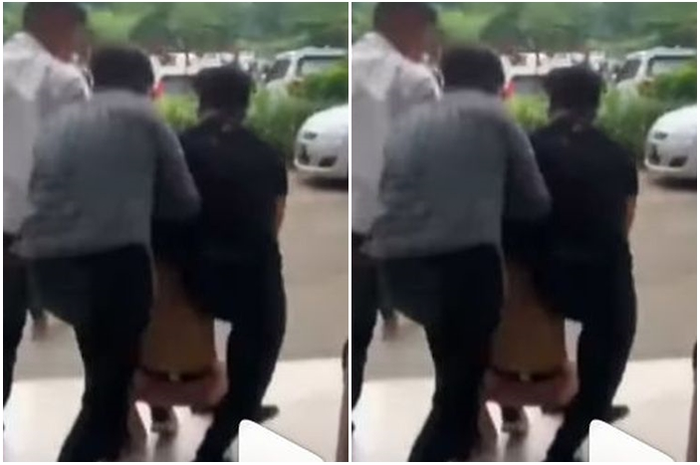 Momen ketika debt collector keroyok bahkan sampai seret polisi.