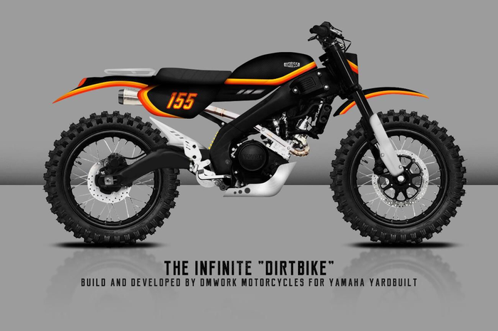 Yamaha XSR 155 Infinite Dirtbike dari DM Work Motorcycle