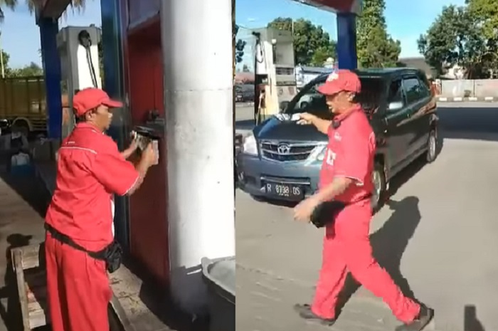 Petugas SPBU curang di Banjarnegara, Jawa Tengah disebut nyolong solar, begini klarifikasi dari Pertamina.
