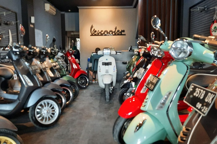 Profil Vescooter, diler motor bekas spesialis Vespa matic, pilihannya lengkap menerima tukar tambah dan kredit.