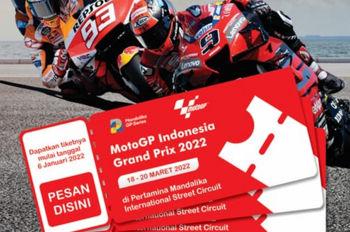 Ilustrasi MotoGP Mandalika 2022