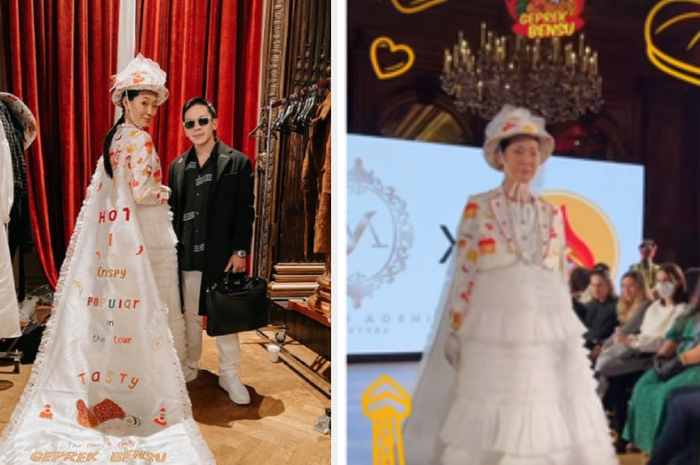 Ayam Geprek Bensu dinilai melakukan pembongan publik karena mengaku tampil di Paris Fashion Week 2022