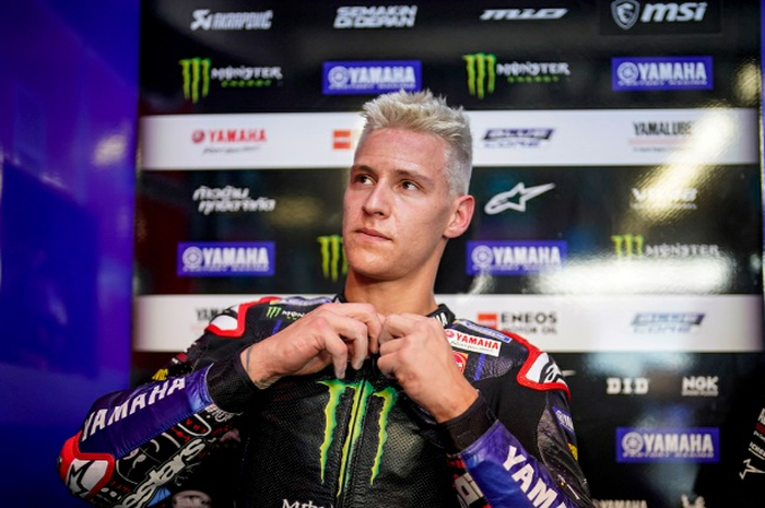 Juara dunia MotoGP 2021 Fabio Quartararo kehabisan kata-kata di MotoGP Qatar 2022, dia berjanji membayar lunas di MotoGP Mandalika Lombok Indonesia