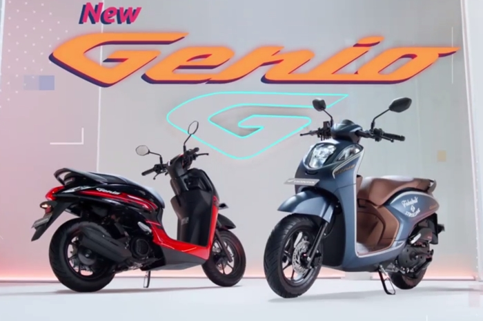 Honda Genio 2022 punya perubahan kaki-kaki