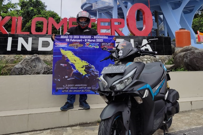 Ketua YRFI Bangka Belitung Kasih Tips  Solo Touring