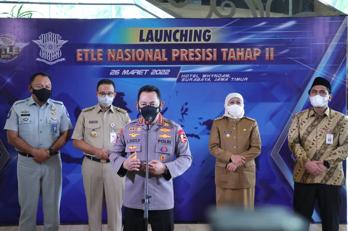 ETLE Presisi Tahap II dihadiri para Gubernur