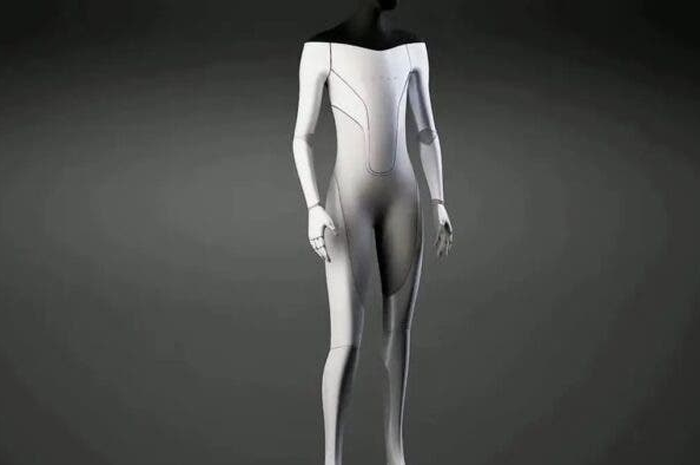 Ilustrasi robot humanoid Tesla