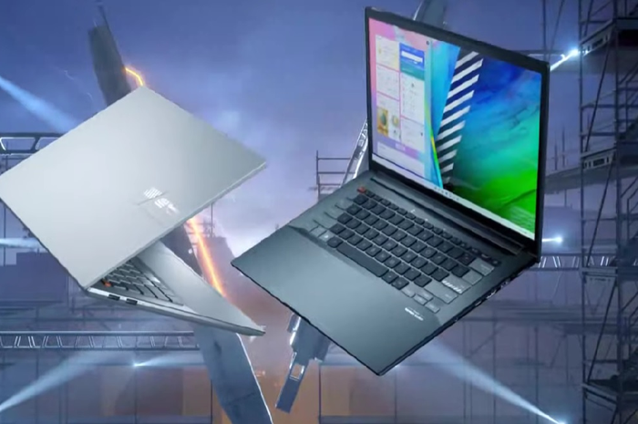 Laptop ASUS Vivobook terbaru di lini Creator Series.