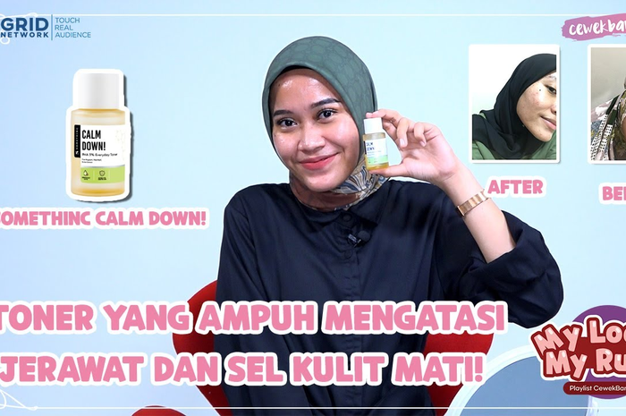 Review Somethinc Calm Down! PHA 3% Everyday Toner di kulit berminyak