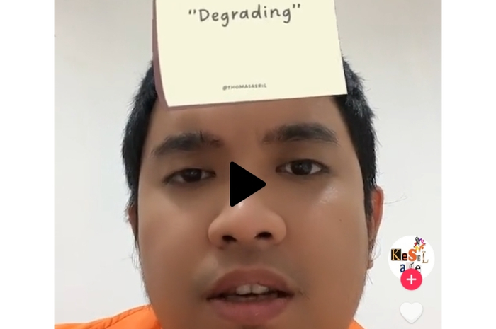 Oza Rangkuti dalam video 'Seberapa Jaksel Lu?'