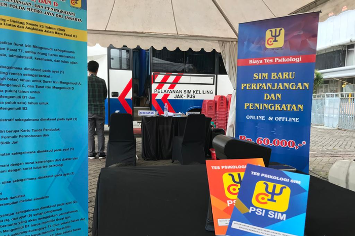 Mulai berlaku tes psikologi di wilayah hukum Polda Metro Jaya dengan biaya Rp 60.000,- 