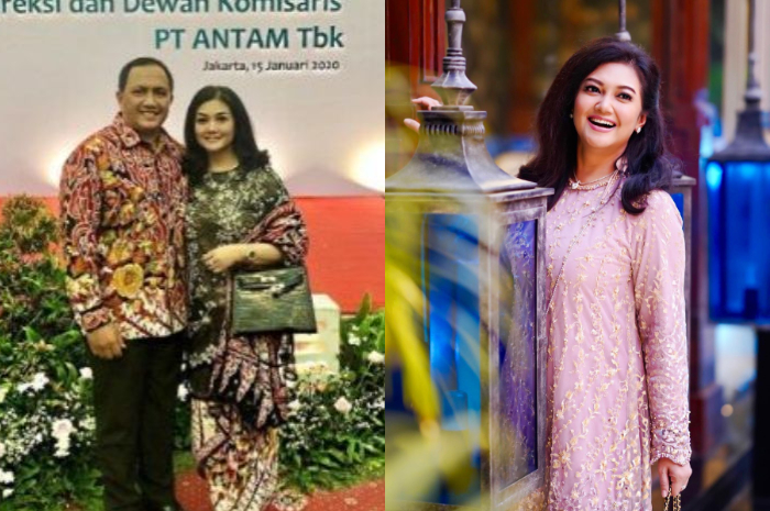 Bella Saphira dan sang suami.