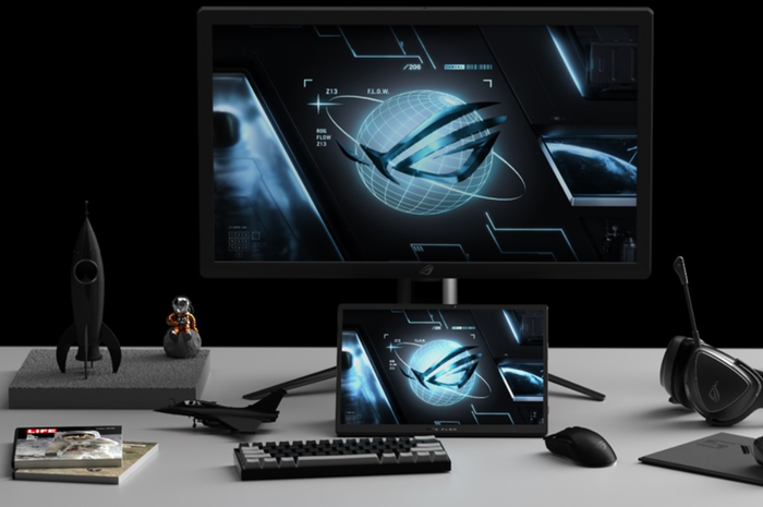 Laptop ASUS ROG Flow Z13 meluncur di Indonesia, Selasa (12/4) malam.