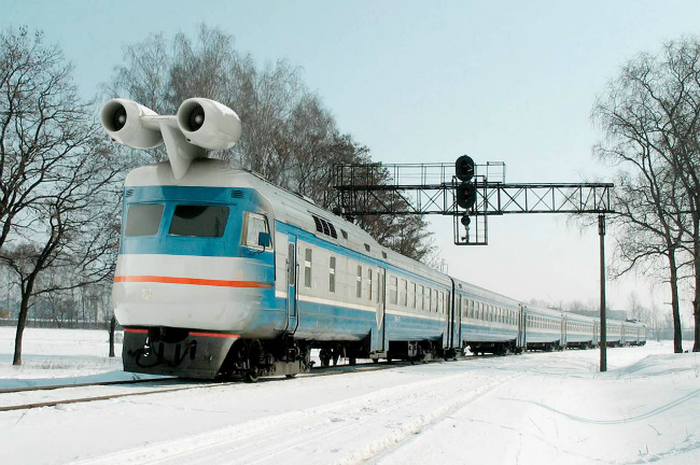 Kereta jet Uni Soviet tahun 1970-an