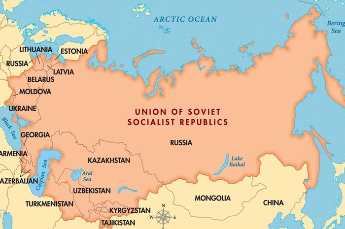 Peta Uni Soviet