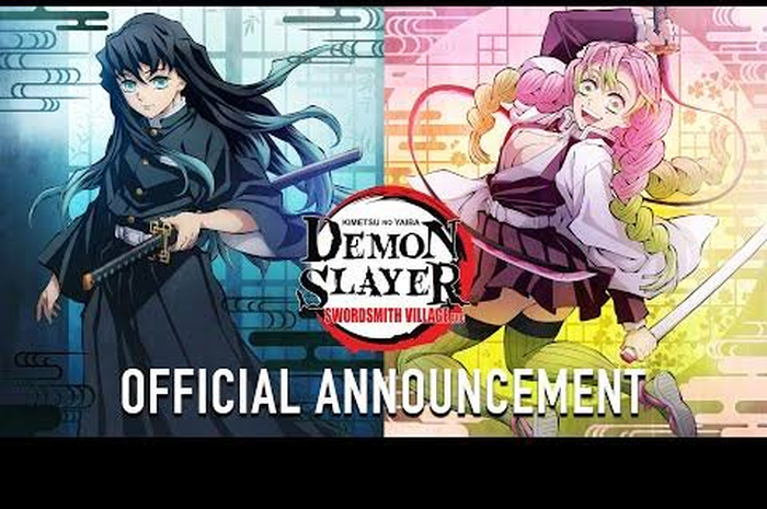 Poster terbaru Demon Slayer Season 3: Swordsmith Village Arc