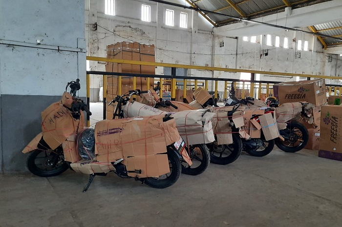 Ilustrasi. Asyik ada program kirim motor gratis pakai kereta saat perjalanan lebaran 2022, begini syaratnya.